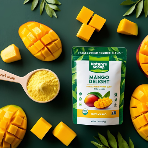 Freeze dried fruits & vegetable powder